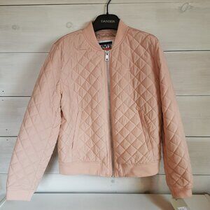 Levis Quilted Pink Bomber Jacket - NWT - Large